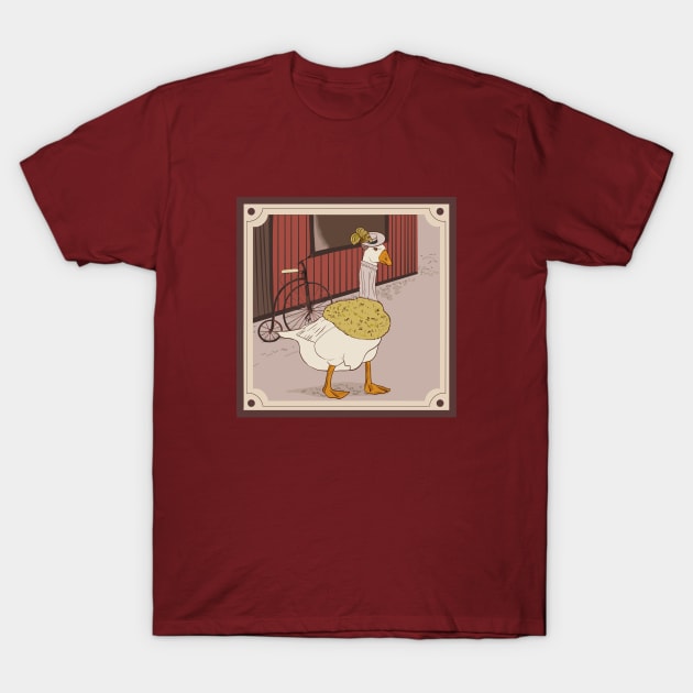 The  goose of the past century T-Shirt by Mimie20